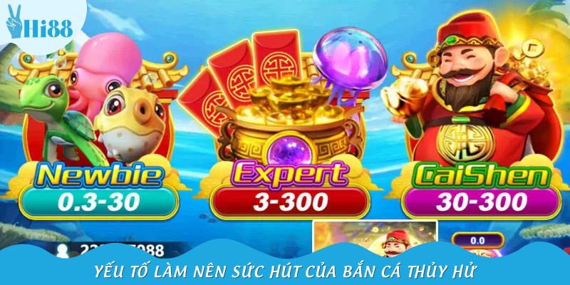 Yếu tố làm nên sức hút của bắn cá thủy hử