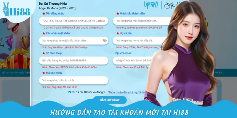 Các bước tạo tài khoản cược an toàn, dễ nhớ cho tân binh